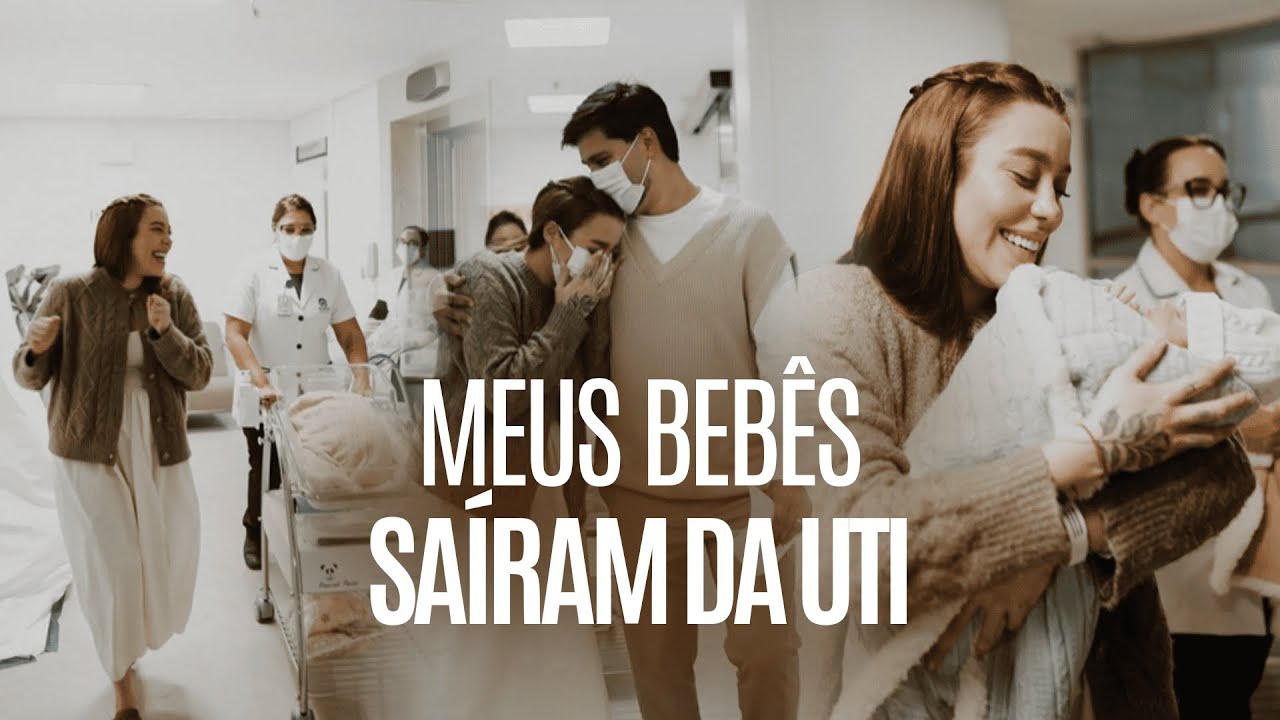 MEUS FILHOS SAÍRAM DA UTI 🥹