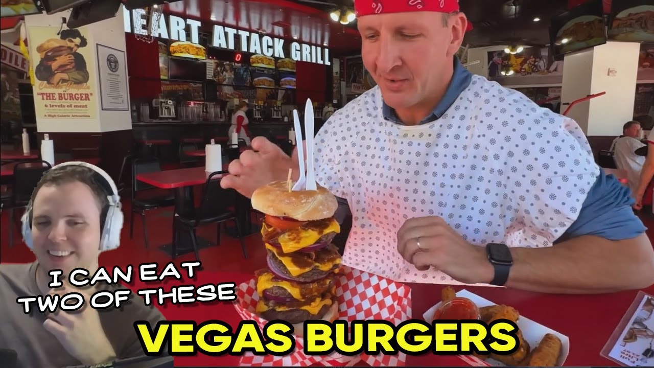 Las Vegas Burgers | Реакция Bulldog на лучшее в истории шоу с обзорами еды