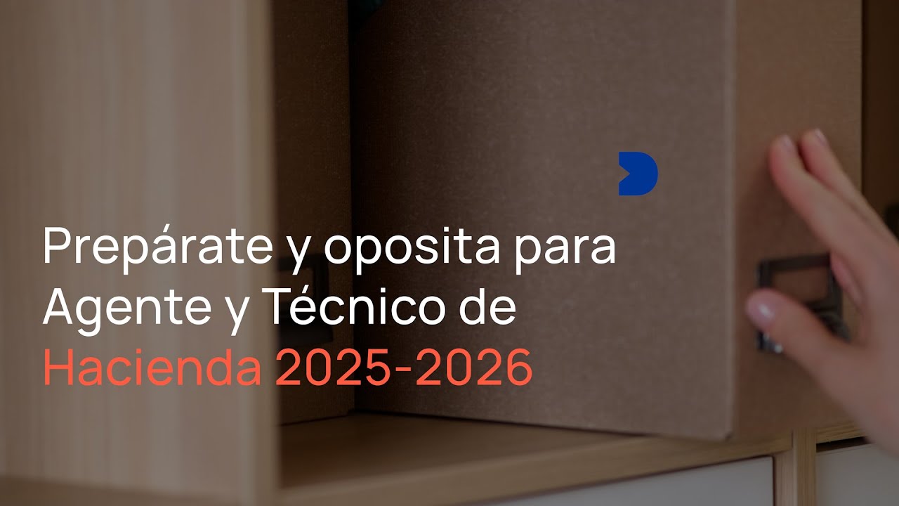 Consigue ya tu plaza en Hacienda 2026 🏛️