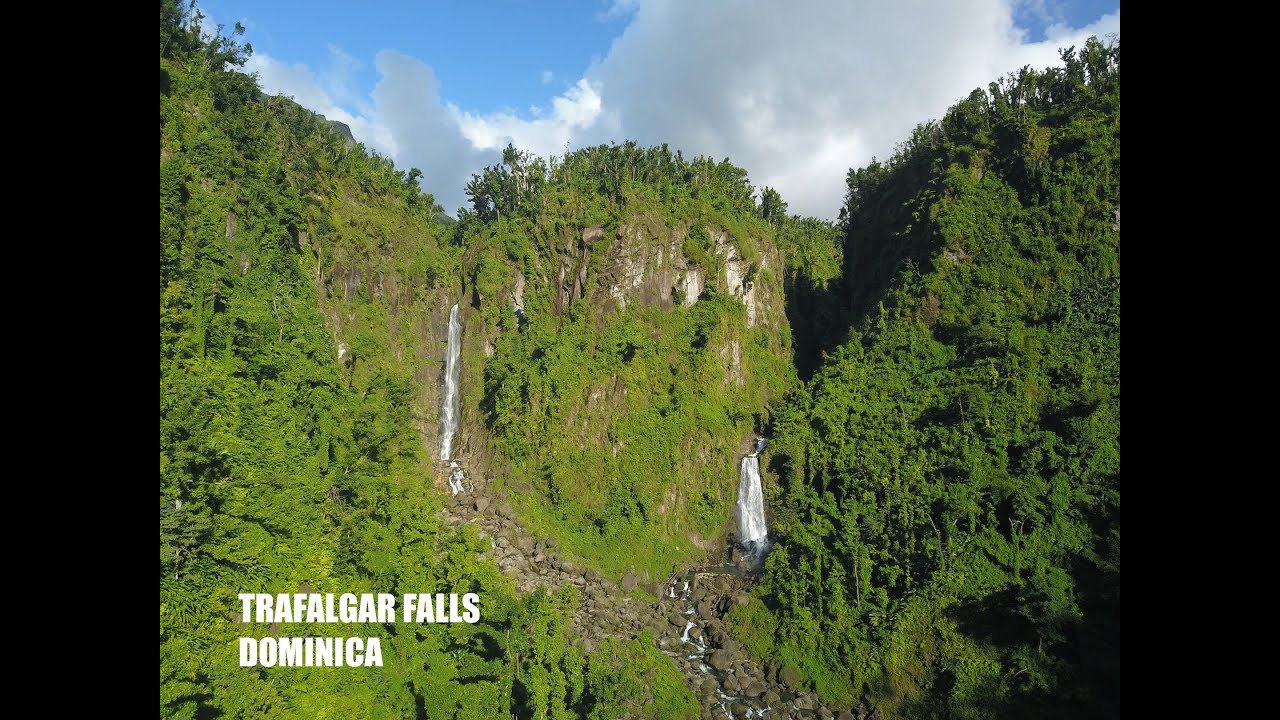 Trafalgar Falls, Dominica  - The Short One