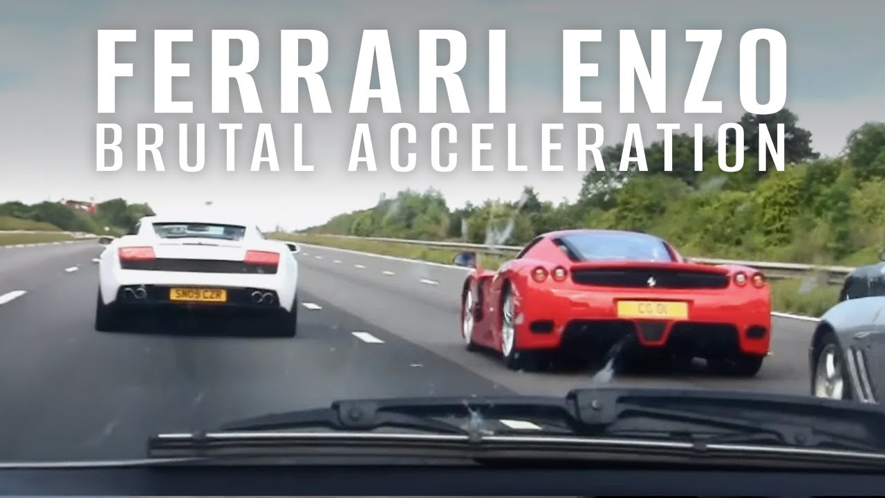 Ferrari Enzo Brutal Acceleration | Supercar Driver