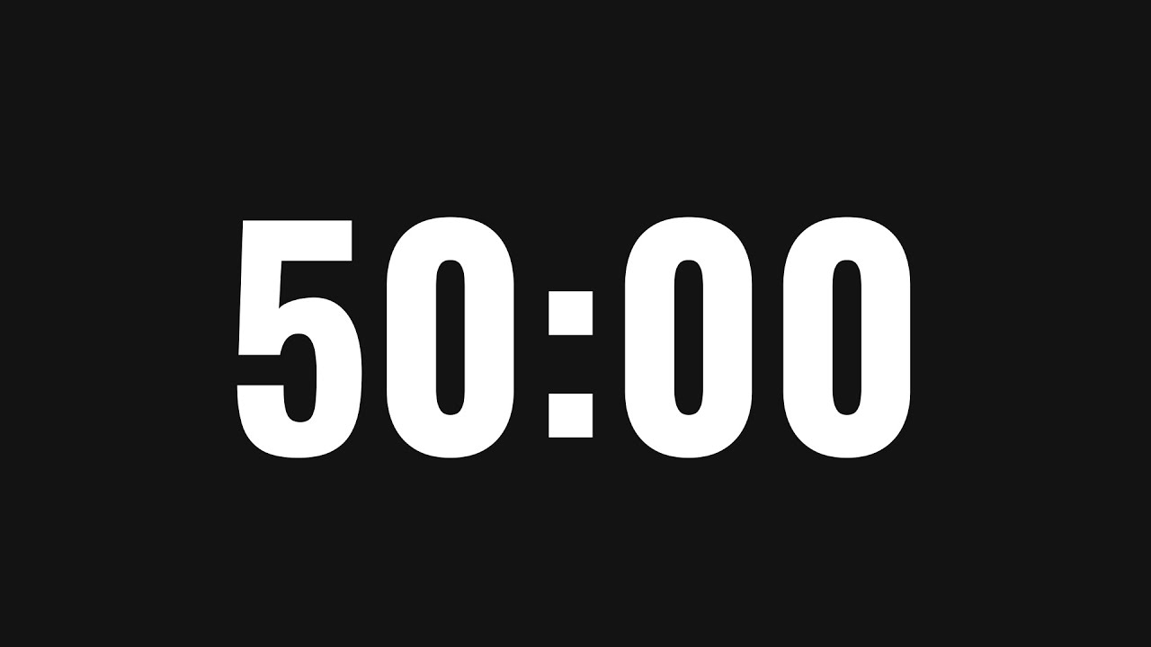 Minutnik 50 Minut