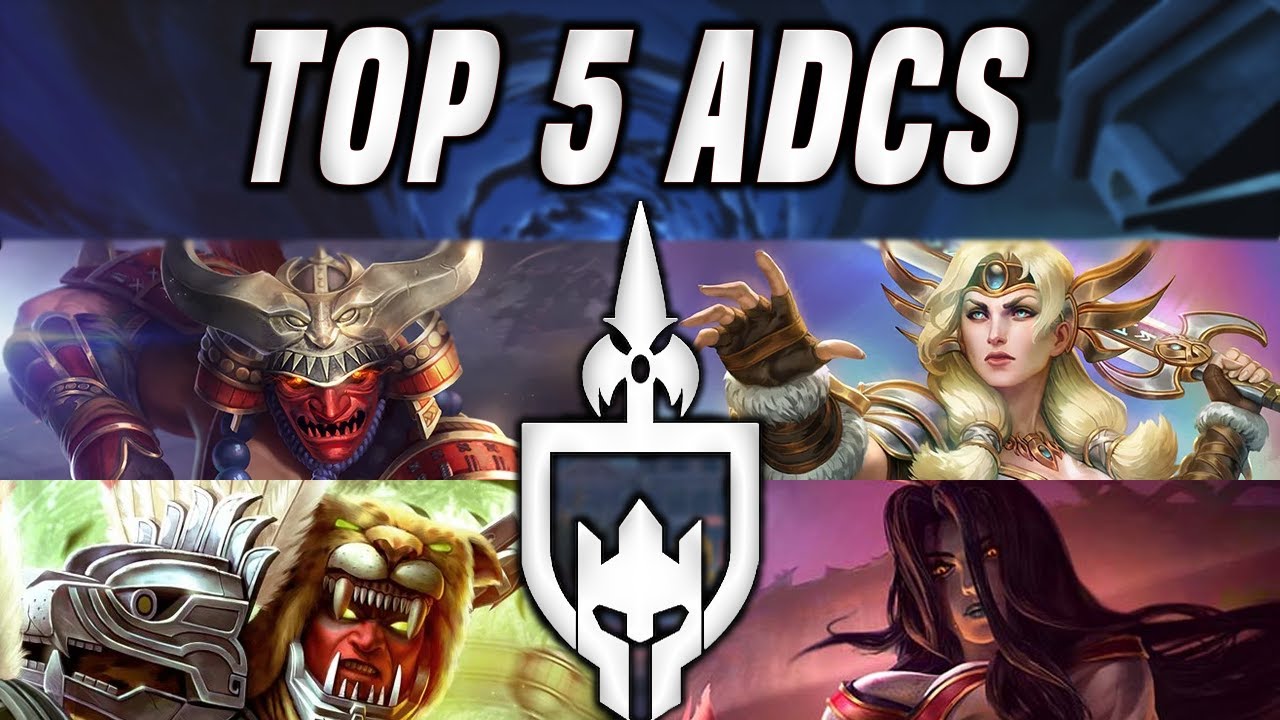 Top 5 ADC's Winning Ranked Smite Games!