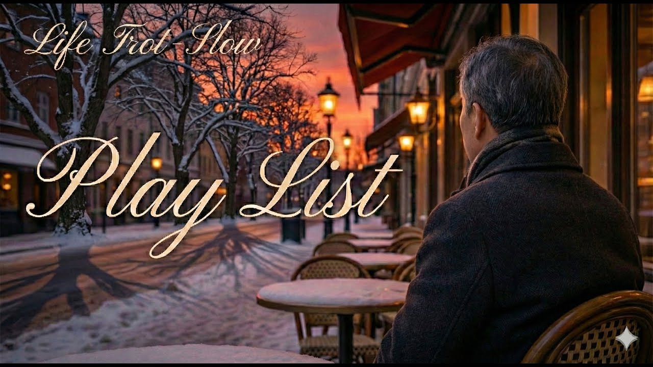 힐링 감성 음악 플레이리스트🌿하루를 살아가는 삶과 인생의 슬로우 트로트입니다. #트로트 #사랑의기억 #힐링