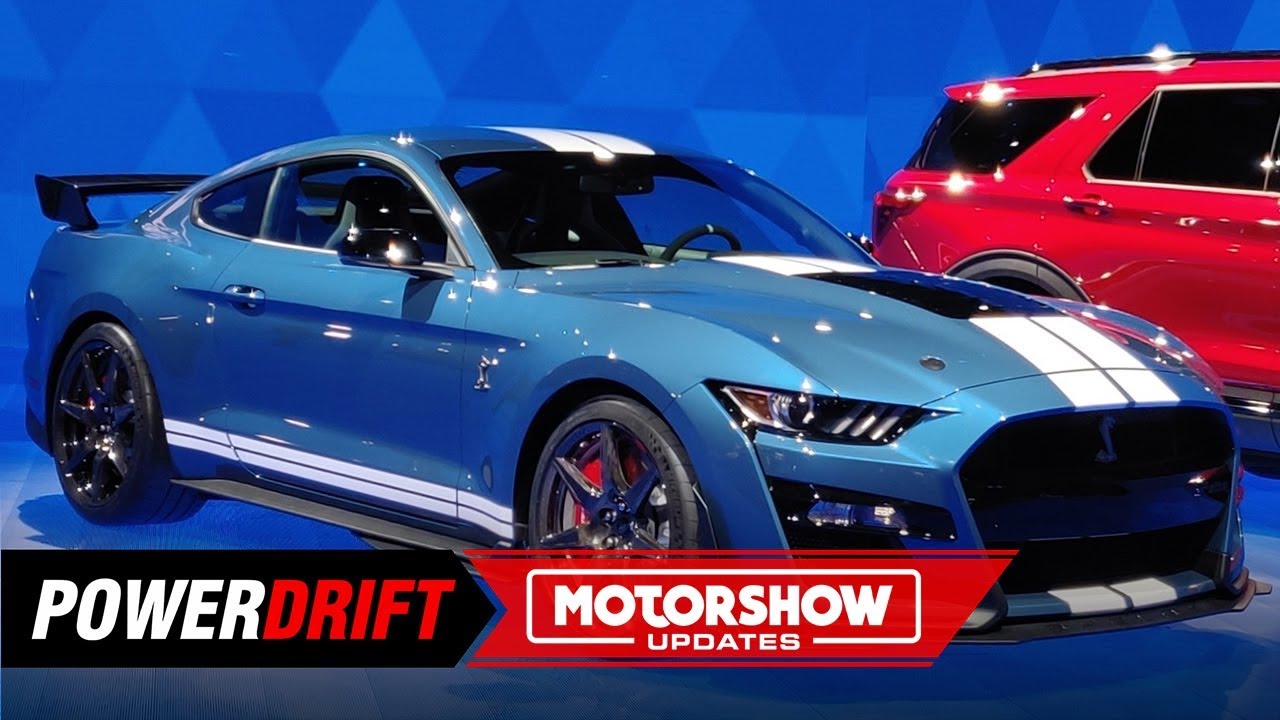 2020 Ford Mustang Shelby GT500 : 700+ HP frenzy : 2019 Detroit Auto Show : PowerDrift