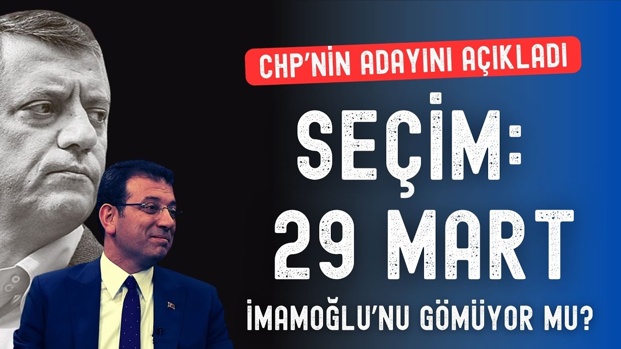Seçim tarihi verdi; adayını açıkladı... İmamoğlu'nu gömüyor mu? | Medyada Bugün