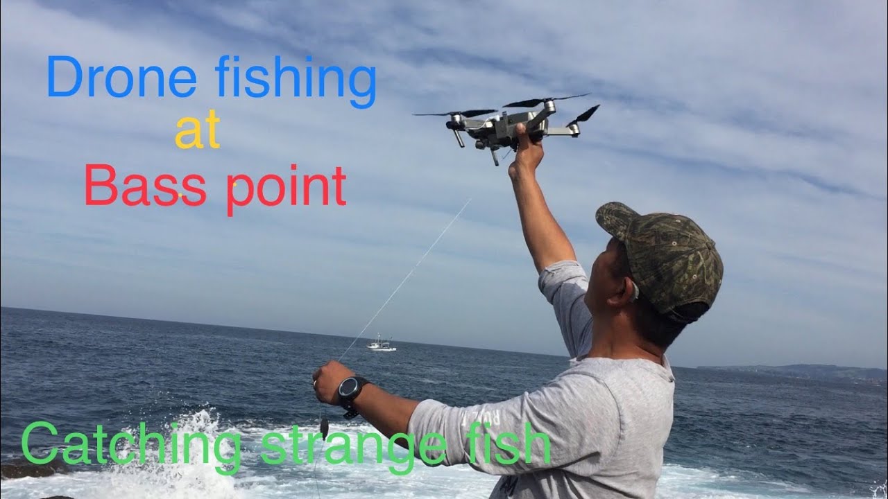 Drone fishing bass Point reserve
