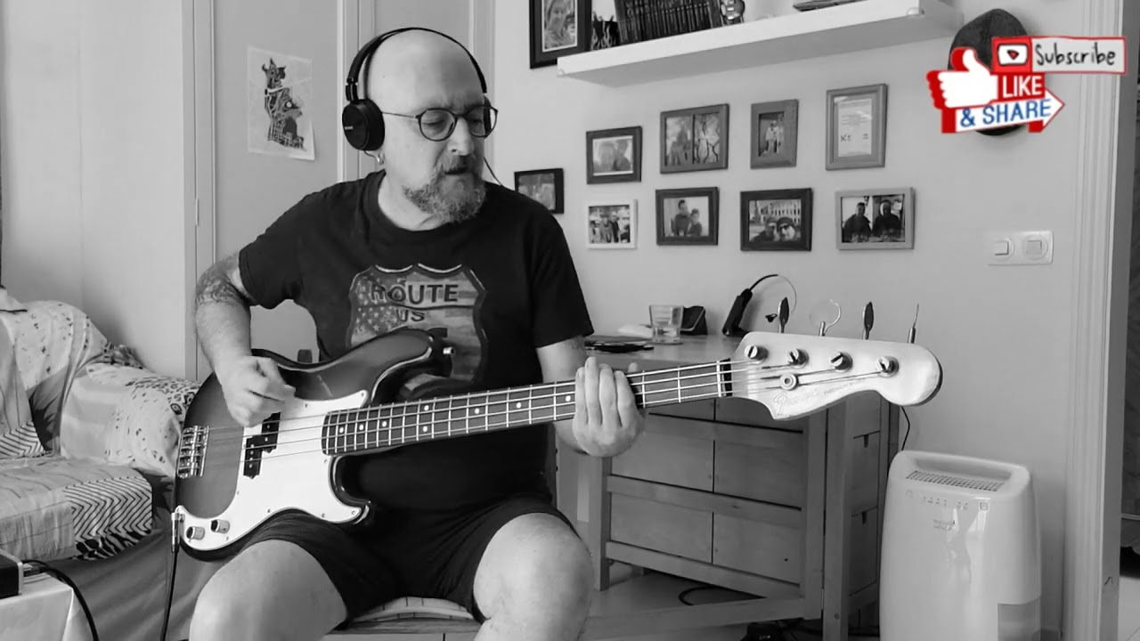 Barricada - En Blanco Y Negro bass cover (14/8/22) | Bass tab in description
