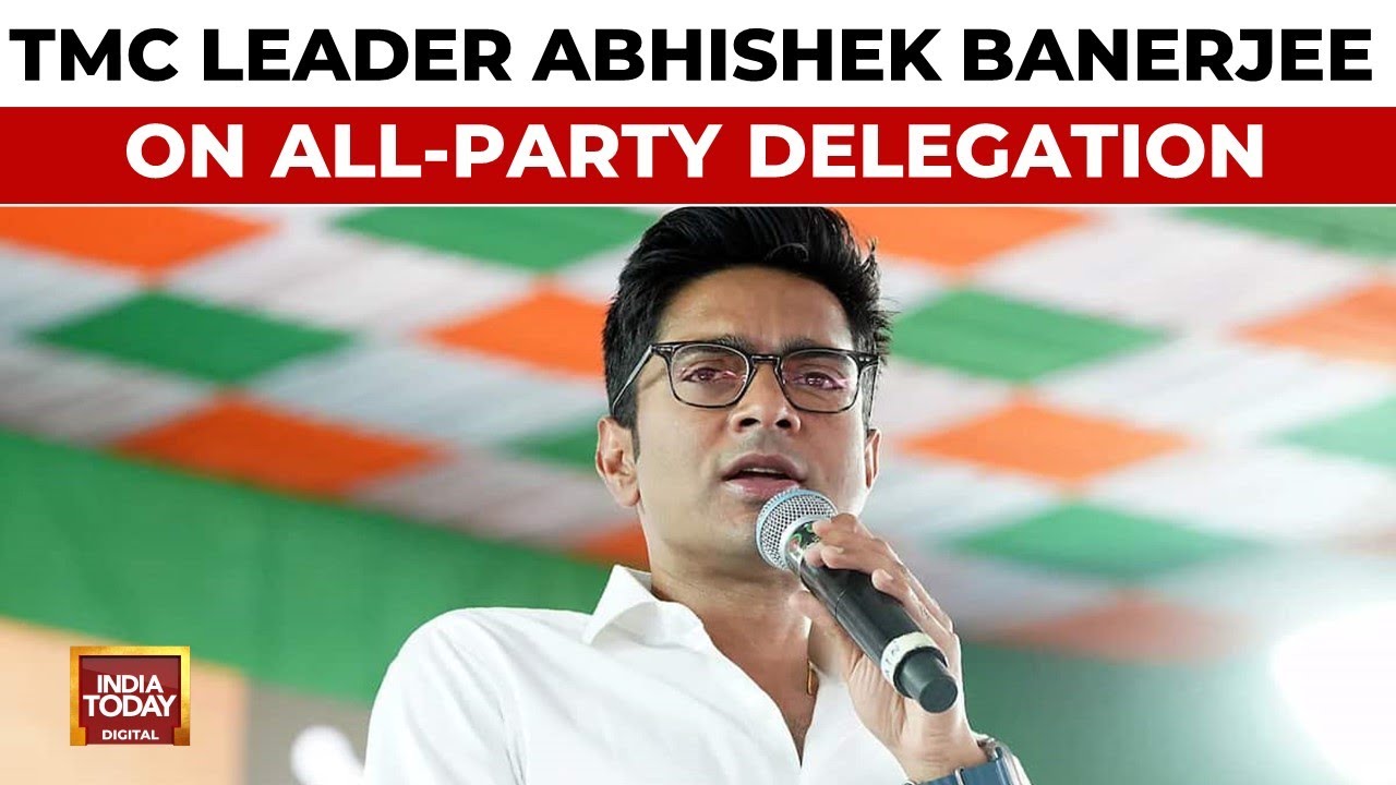 TMC Leader Abhishek Banerjee Speaks On All-Party Delegation Selected By Central Government