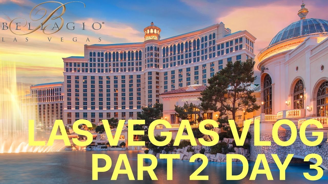 Vegas Vlog Part 2 Day 3 | Bellagio Buffet | Galpau Gaucho | Cosmo | Park MGM | New York New York |