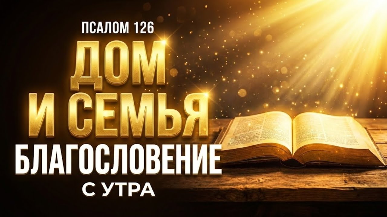 47  ПСАЛОМ 126 — БЛАГОСЛОВЕНИЕ ДЛЯ ТВОЕГО ДОМА И С