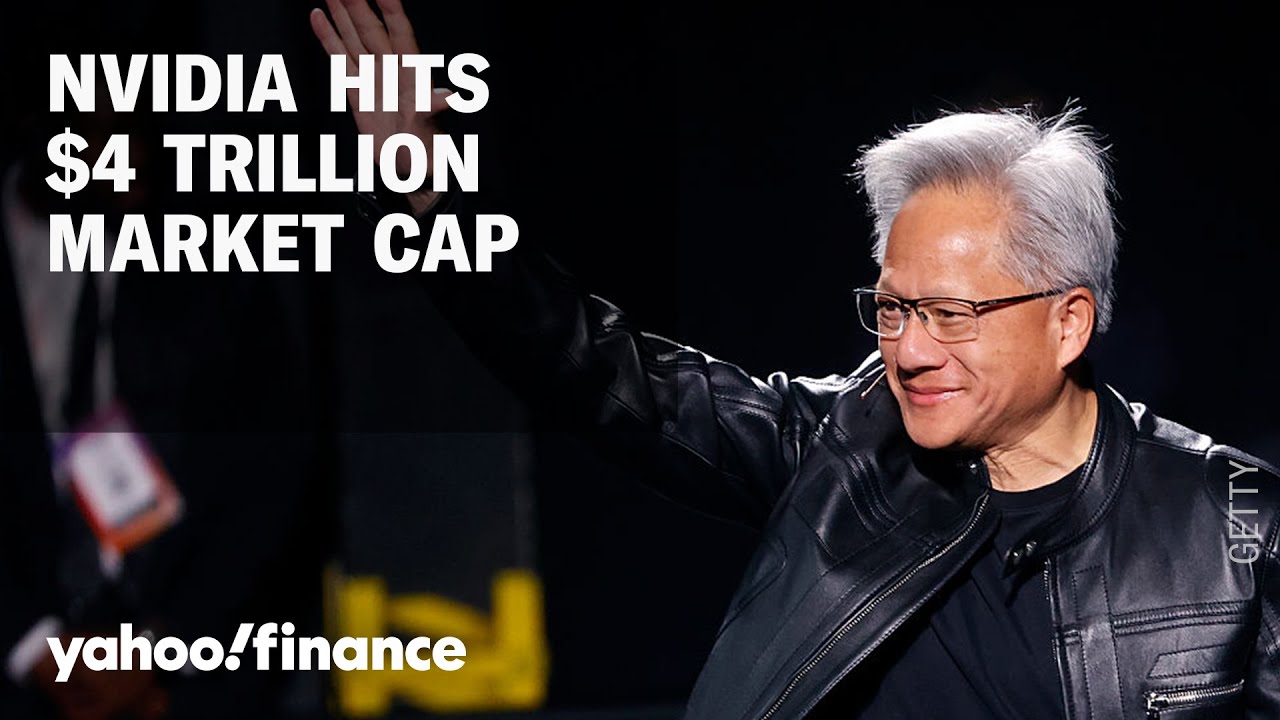Nvidia hits $4 trillion market cap: Here's what it means for investors
