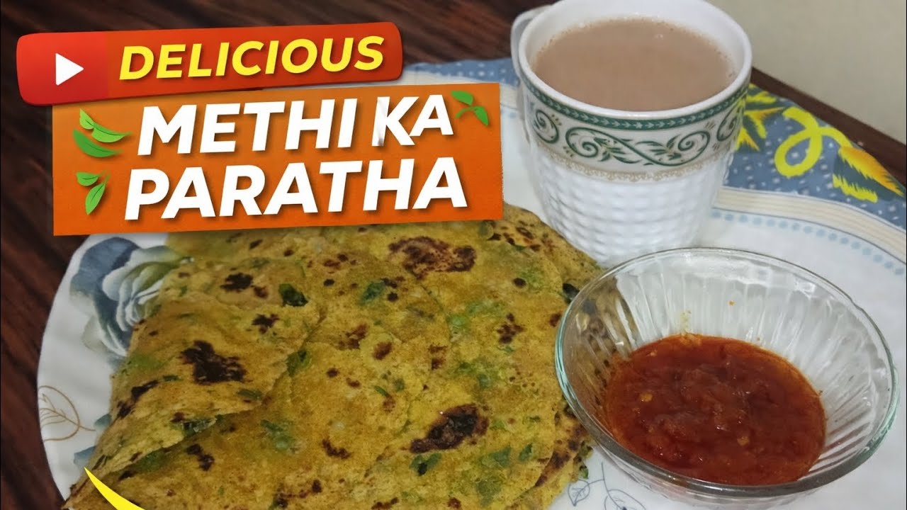 👉 Soft & Crispy Methi Ka Paratha | Healthy Breakfast Recipe#methi_paratha #viral #youtube #trending 