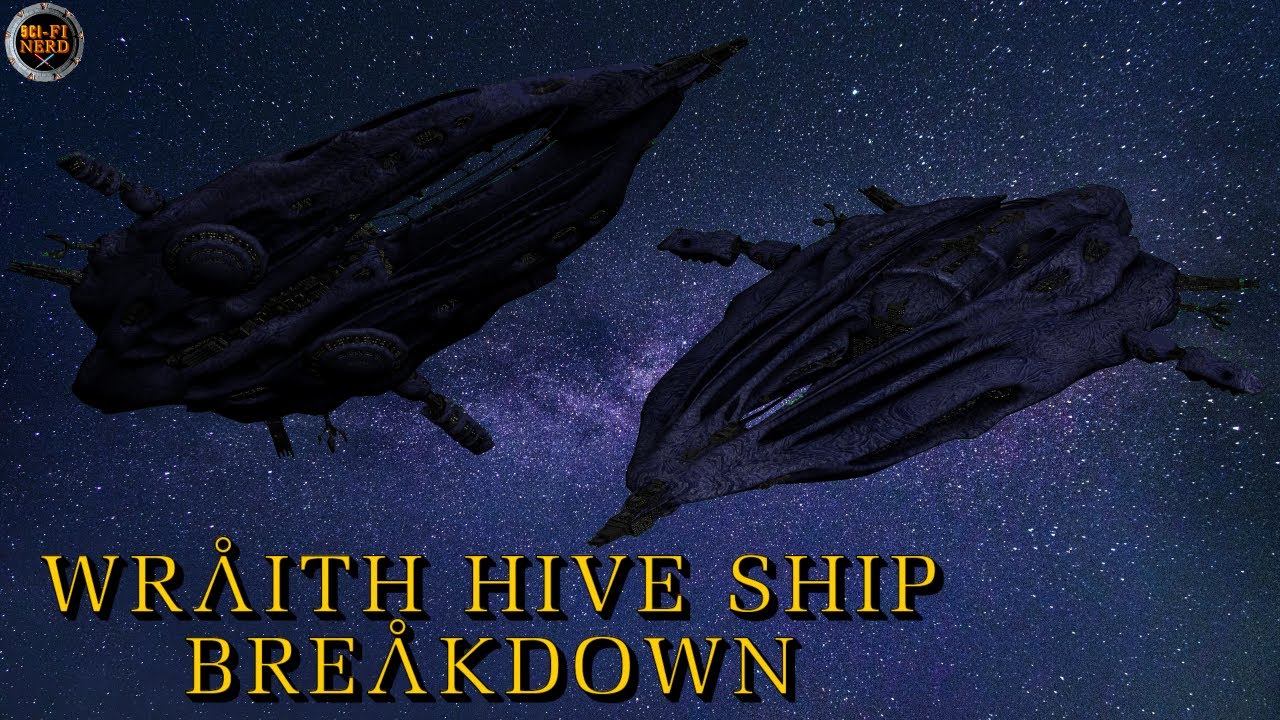 Wraith Hive Ship Breakdown Stargate