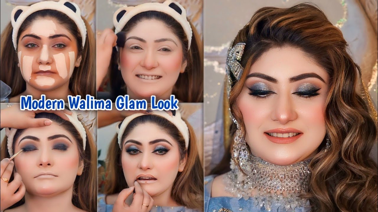 Glam Up Your Walima with this Stunning Makeup Look | Glamorous Makeup Tutorial for Beginners