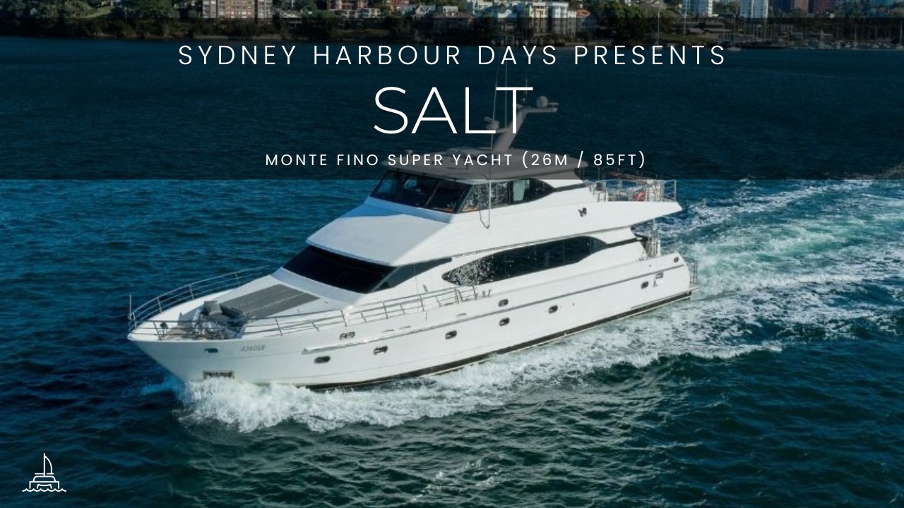 SALT | Luxury Private Boat Hire | Sydney Harbour Days