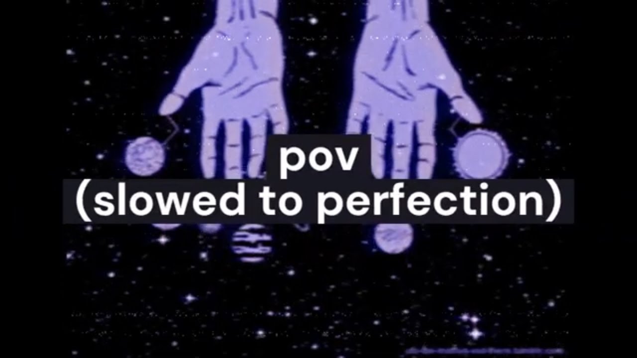 ariana grande - pov (slowed+rain+reverb)