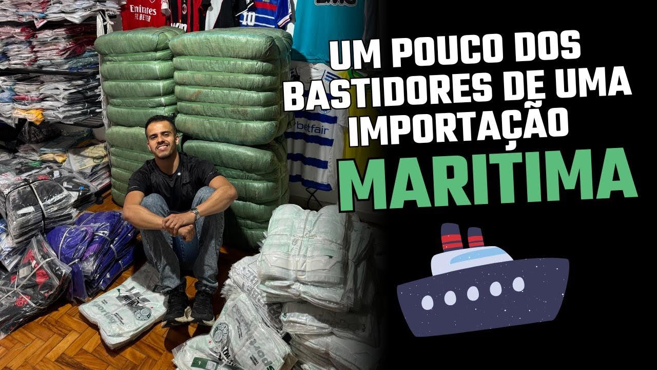 Acabou de Chegar Mais uma Carga Via Marítimo! ⚽🚢 Estoque Direto da Fábrica na China!