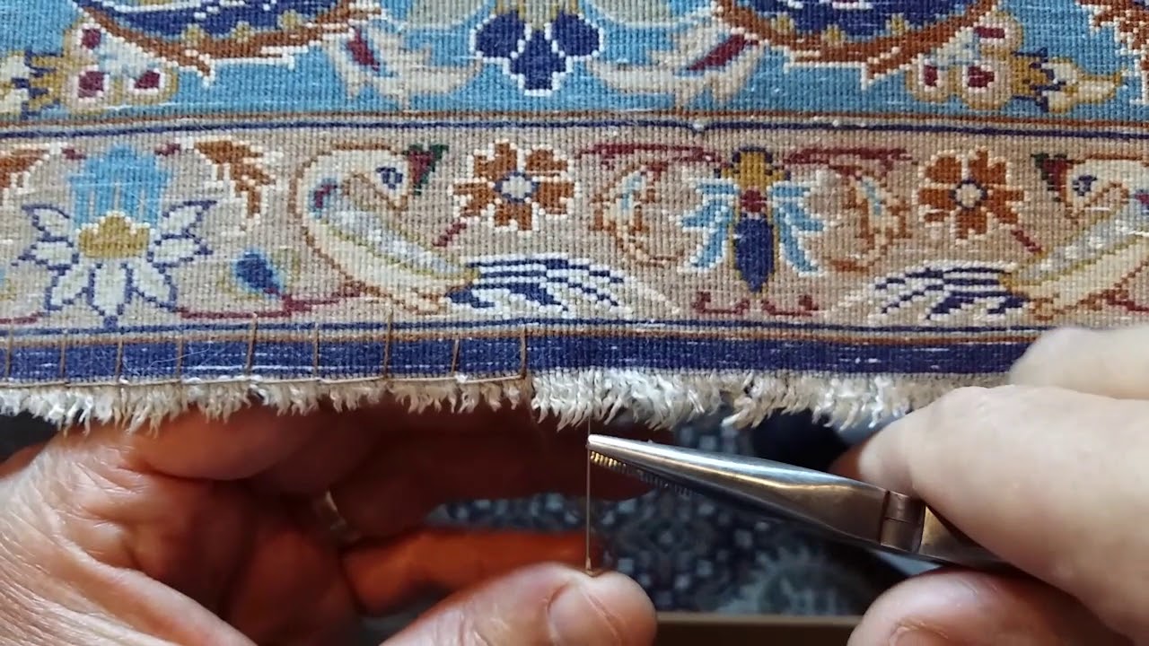 Cosa succede quando frange di tappeto consumato