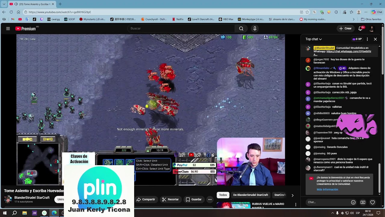 1hr de starcraft, contando, buen finde!