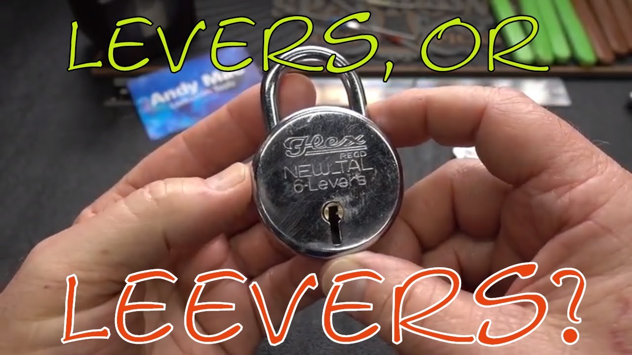 (1387) NewTal 6-Lever Curtained Padlock