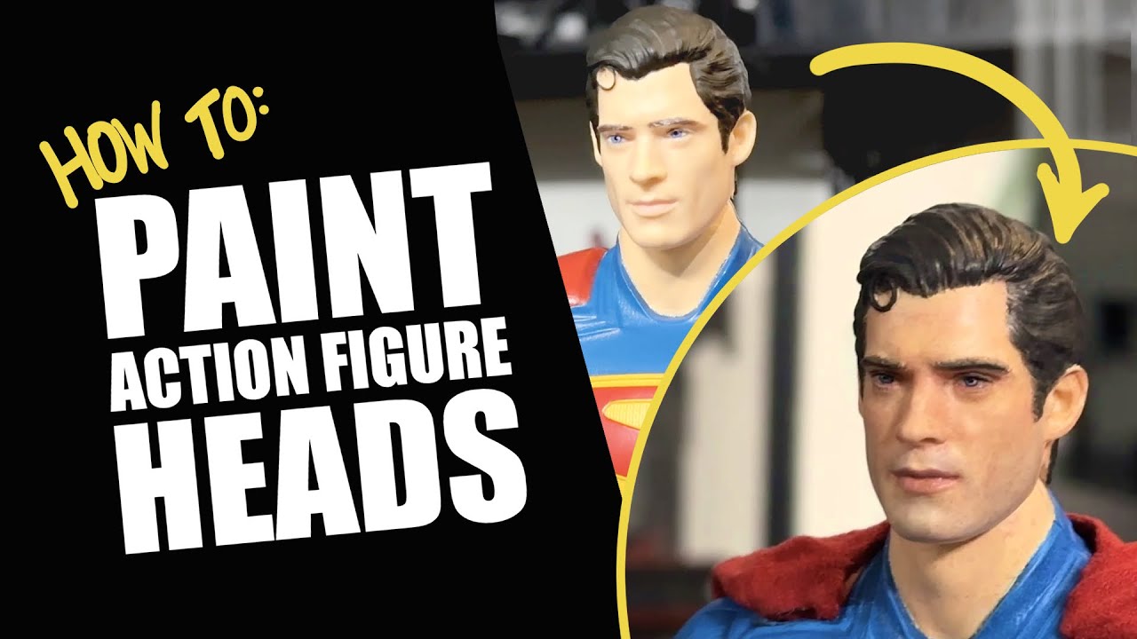 Head Sculpt Painting Tutorial (Light Skin)