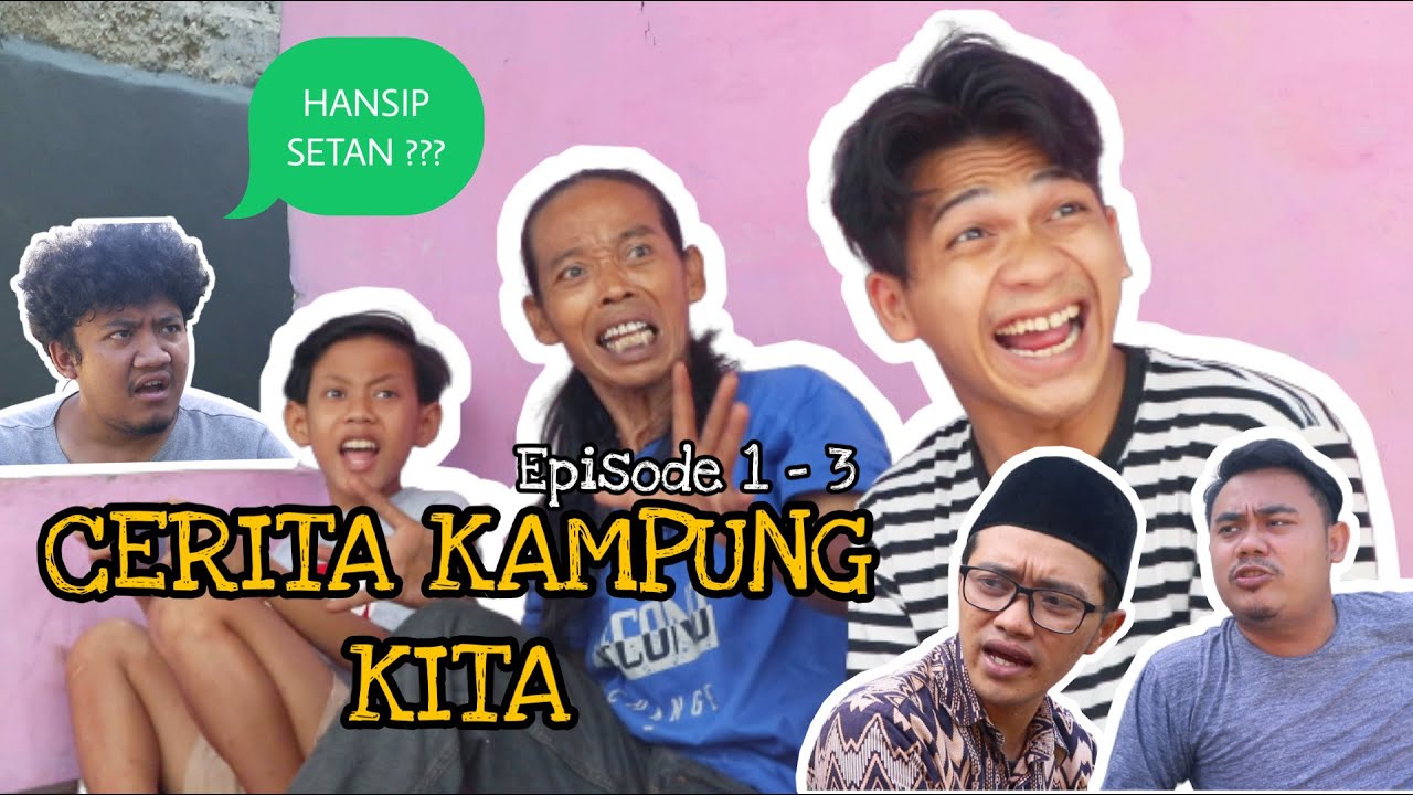HORROR KOMEDI - CERITA KAMPUNG KITA EPISODE 1-3 ( Part Hansip Setan ) || BANGIJAL TV