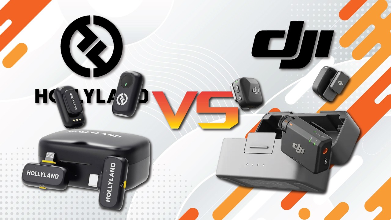 DJI Mic Mini Combo vs Hollyland Lark A1 Combo – Which Wireless Mic Should You Buy?