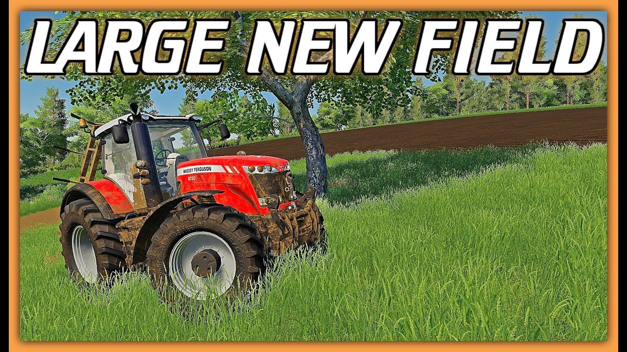 CREATING A LARGE NEW FIELD! | Mercury Farms E13 | Let's Play FS19