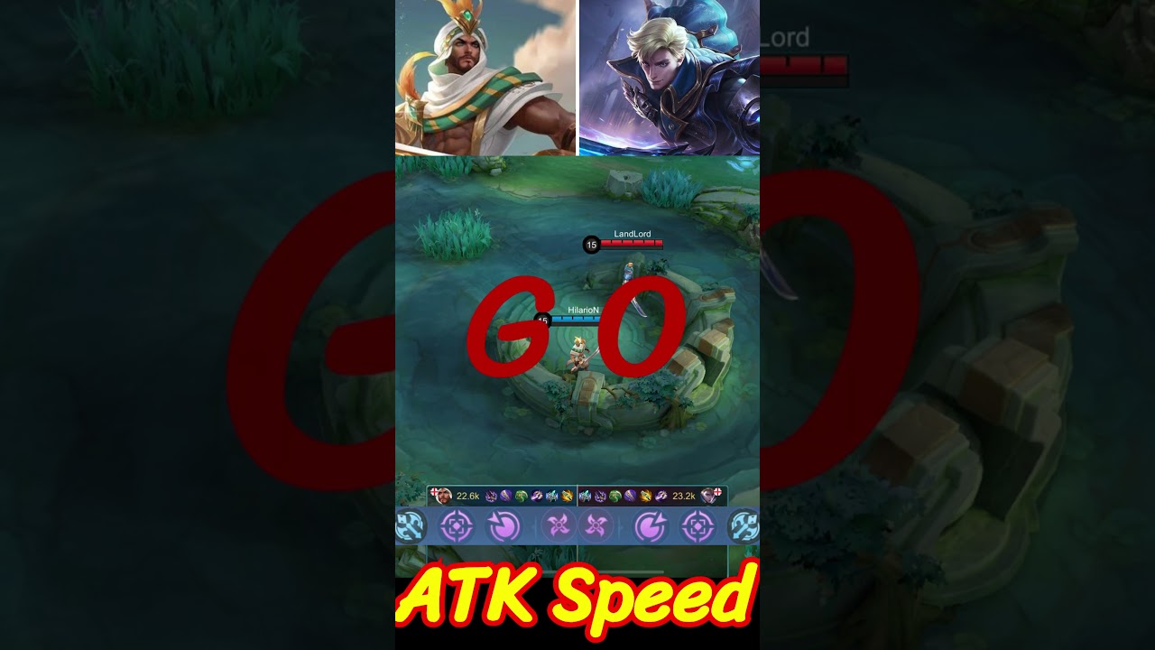 Khaleed vs Alucard ATK Speed #shorts
