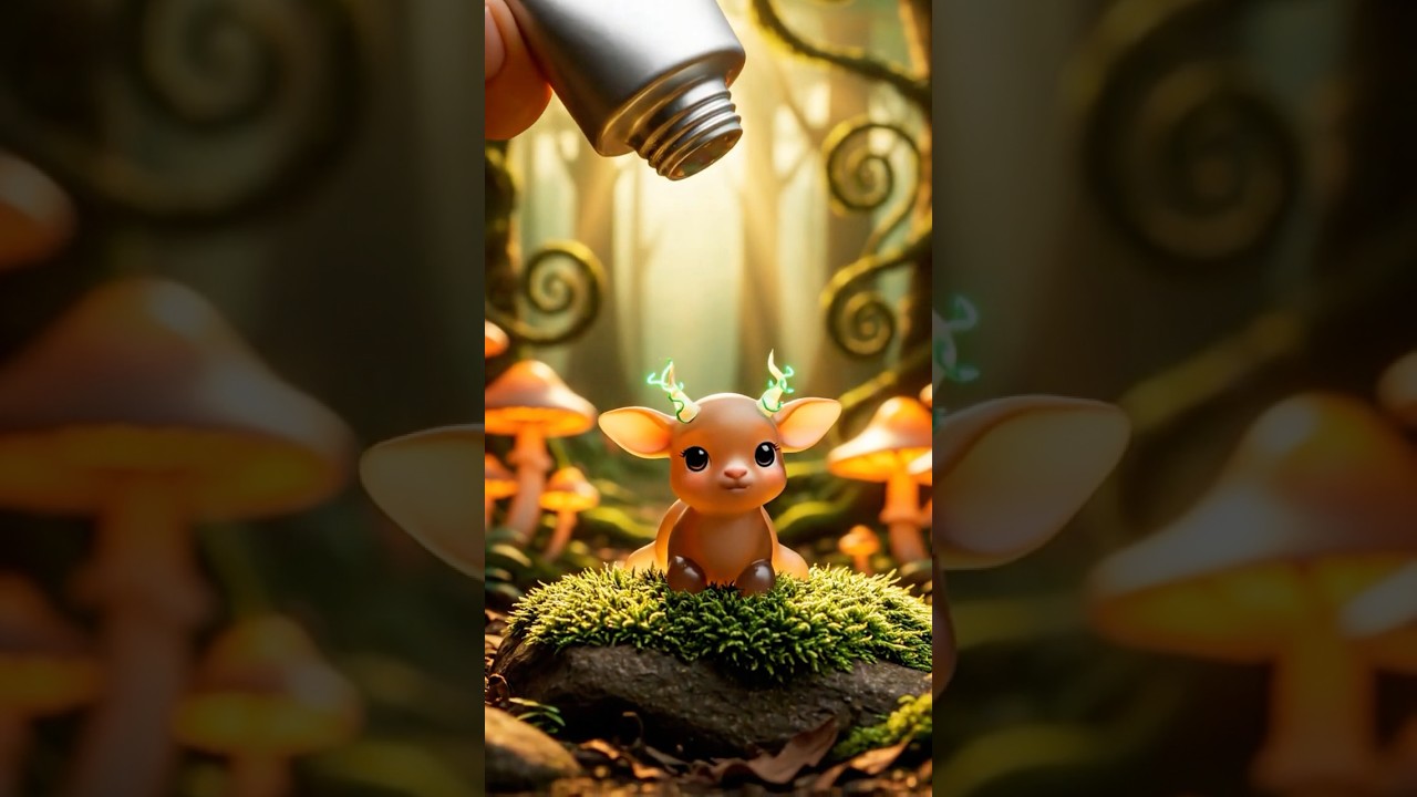 Magic Paint Tube, Mythical Creatures Unleashed in Their Elements | Relaxing AI ASMR  
