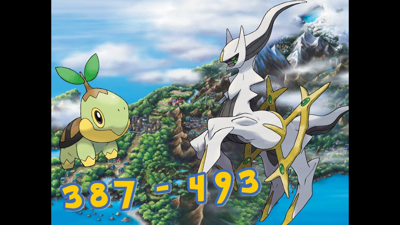 [387-493] Obtaining every Pokémon in Pokédex order