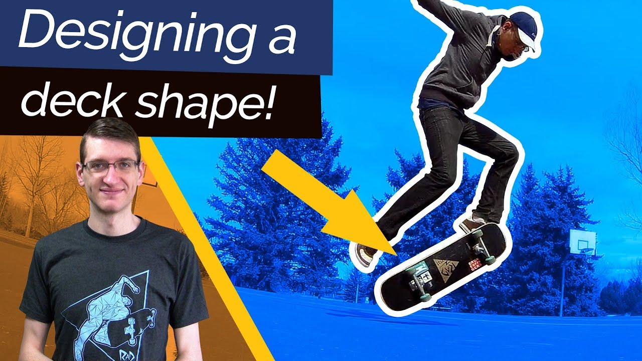 Designing my Own Deck Shape! The Perfect Hybrid Board? | Open Source Skateboards