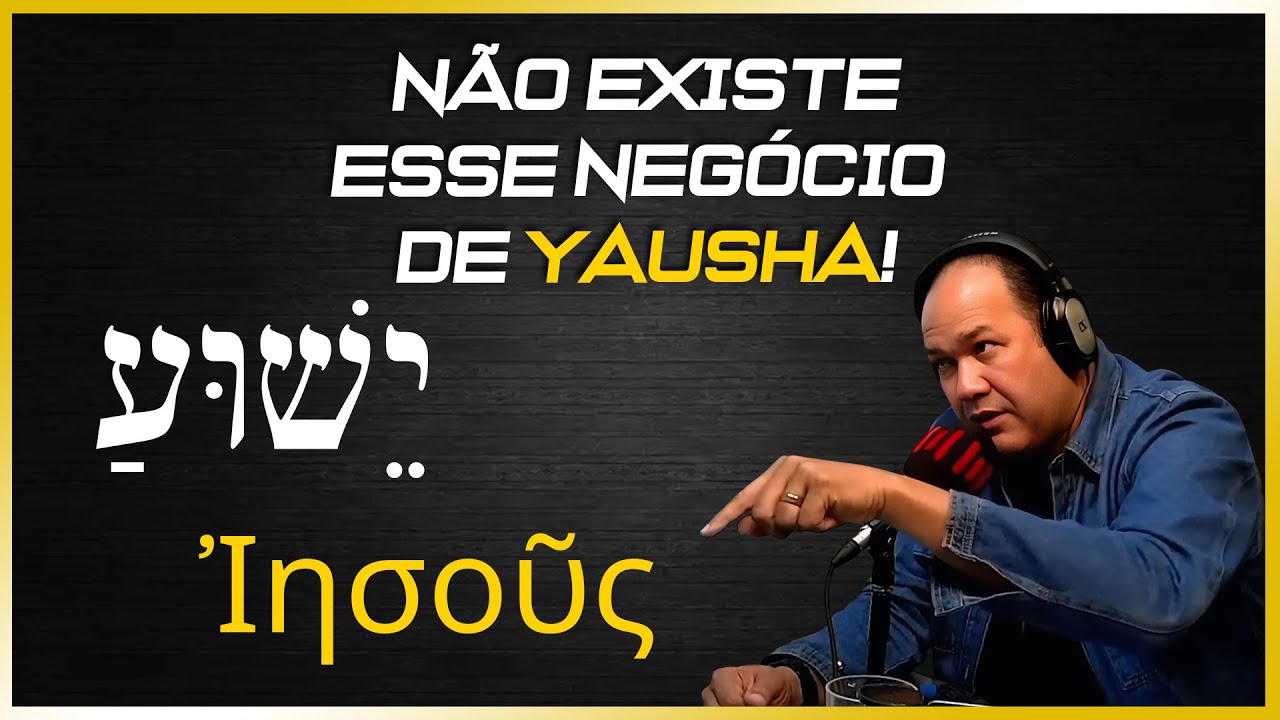 Pr Sezar revela a VERDADE! O nome Jesus é UMA BLASFÊMIA?