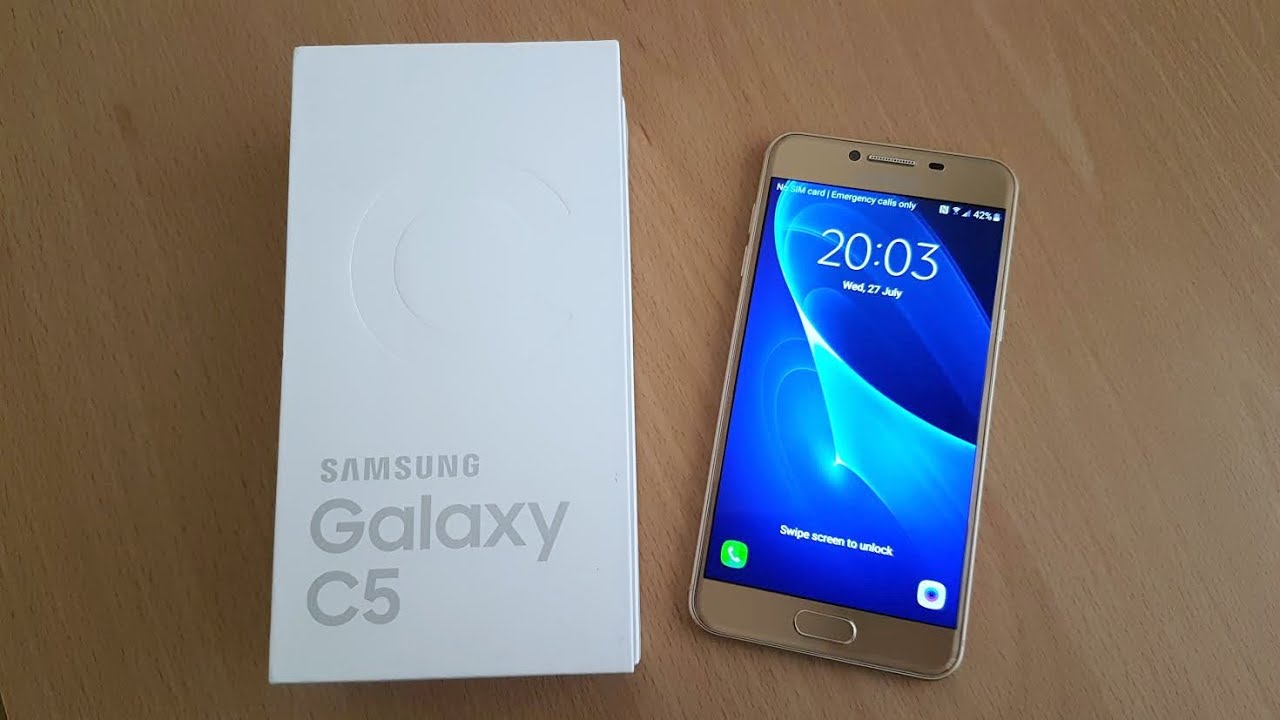 Samsung Galaxy C5 Gold - Unboxing & First Look! (4K)