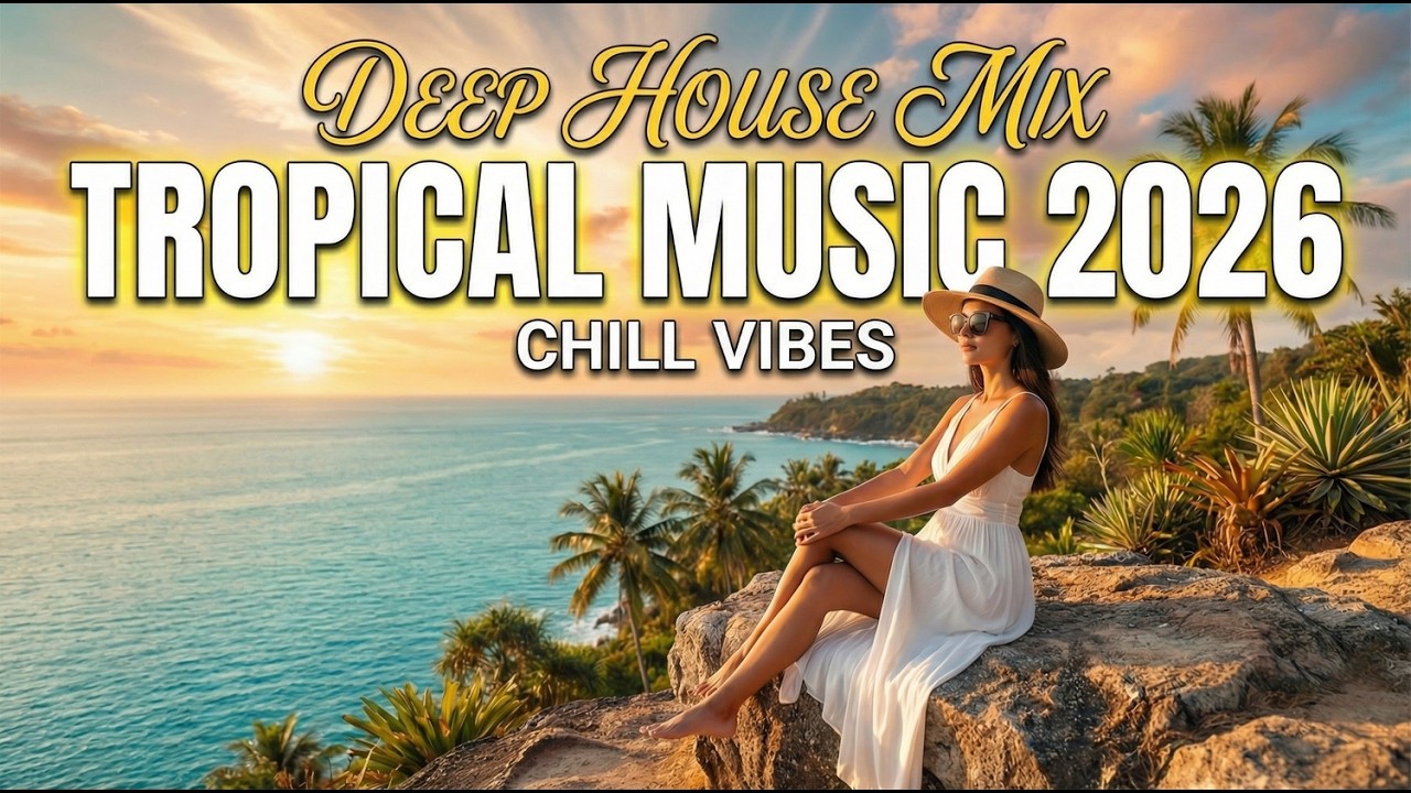 Relaxing Tropical House 2026 | Smooth Deep House Summer Vibes 4K