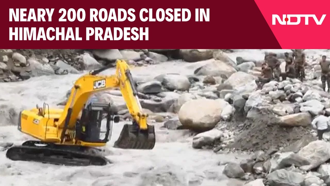Himachal Pradesh | Neary 200 Roads Closed In Himachal Pradesh, Heavy Rain Predicted Till August 7