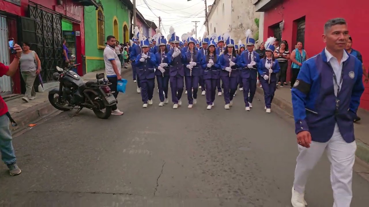 Banda El Salvador Clausura Mes Civico Sonsonate