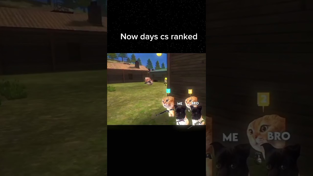 Now days cs ranked 😂 