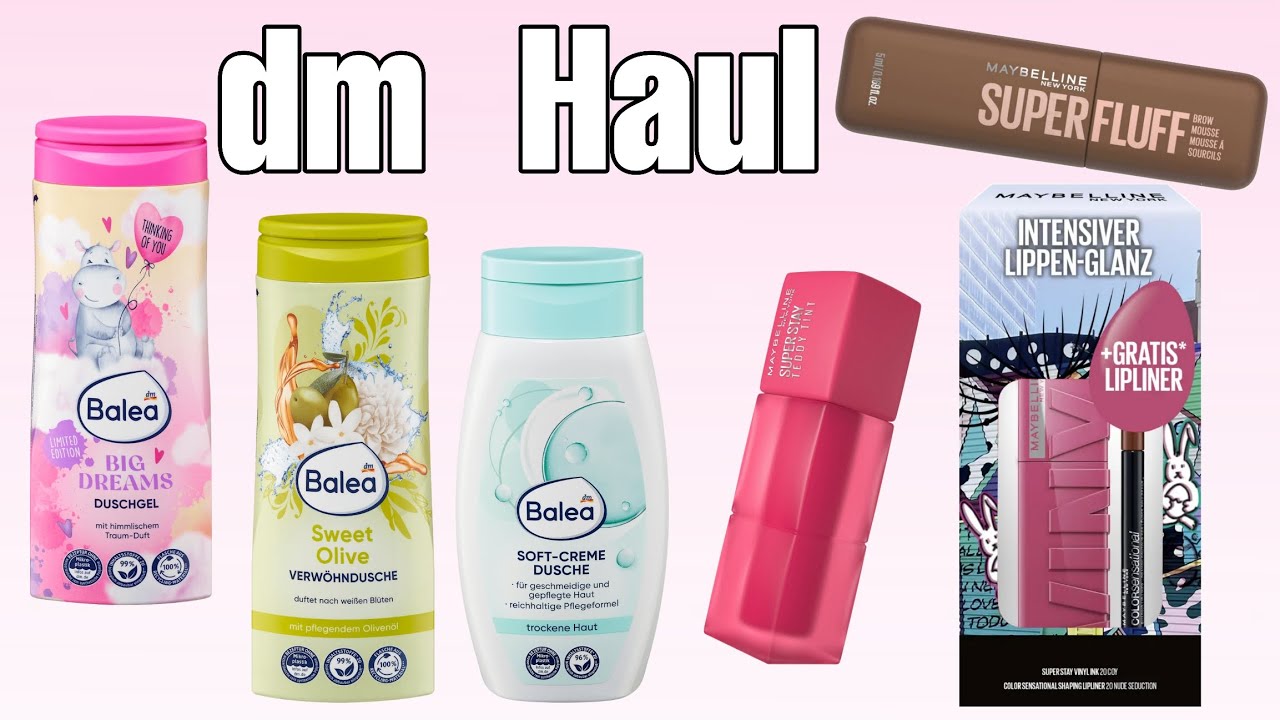 dm Haul Pflegeprodukte, Neuheiten und Beauty