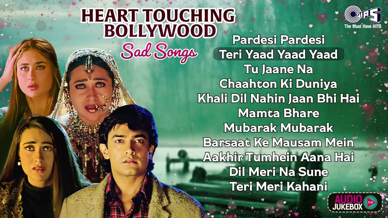 Heart Touching Bollywood Sad Song | Pardesi Pardesi, Teri Yaad Yaad Yaad