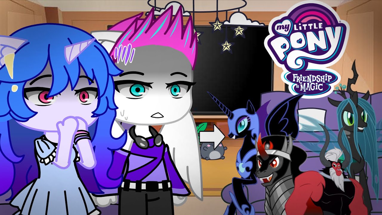 ✨MLP 5th generation reacts to 4th generation villains✨//from violet💖//part 3/??