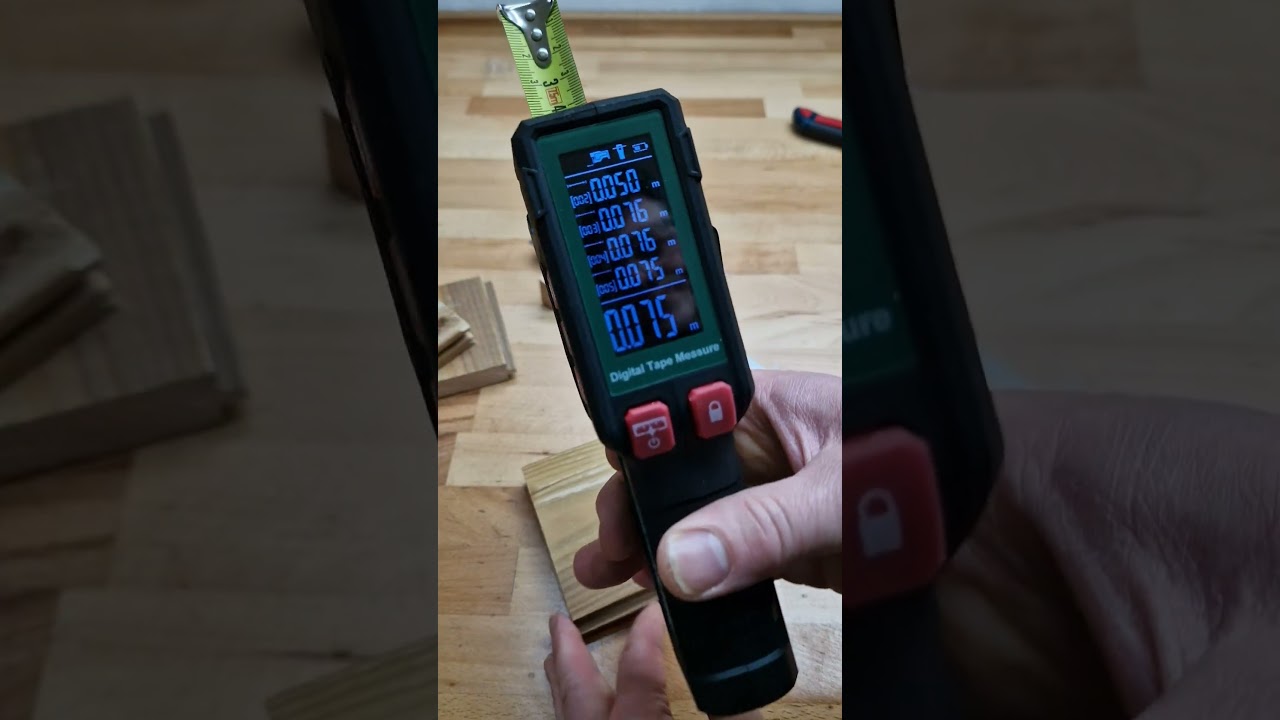 Wie genau ist das Digitale Massband PDMB A1 von Parkside