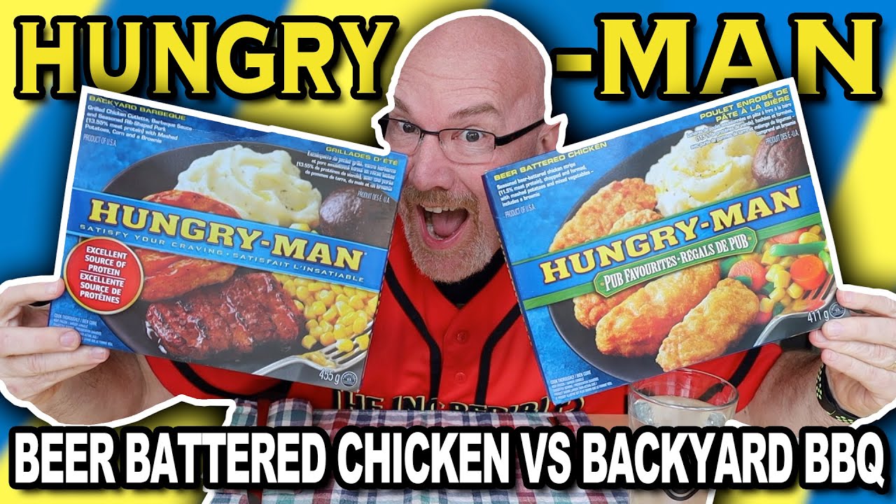 Beer Battered Chicken 🍺 VS Backyard BBQ - Hungry Man Dinner in Self-Isolation
