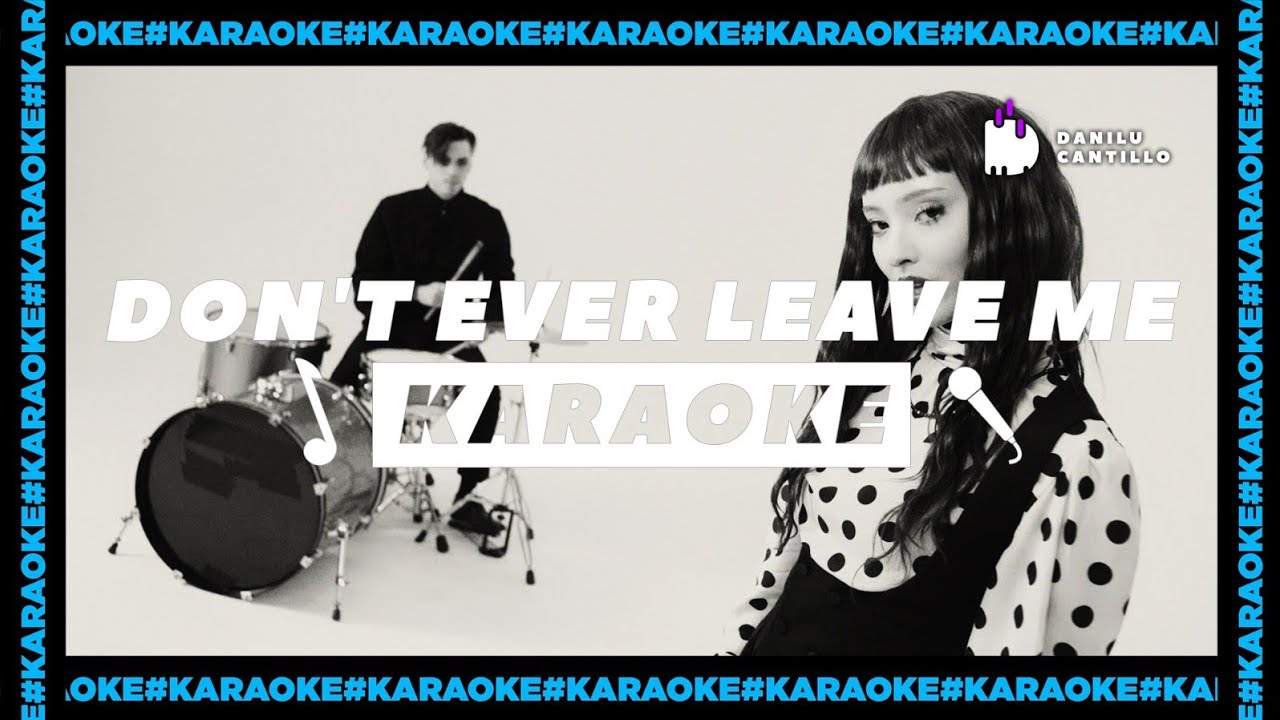 Faouzia – DON'T EVER LEAVE ME | Karaoke (Original Instrumental + Lyrics)