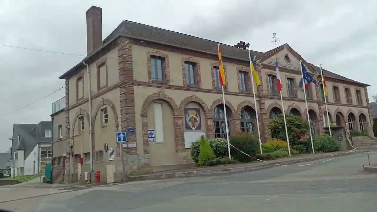 On the way from Bretagne to Normandy of France
