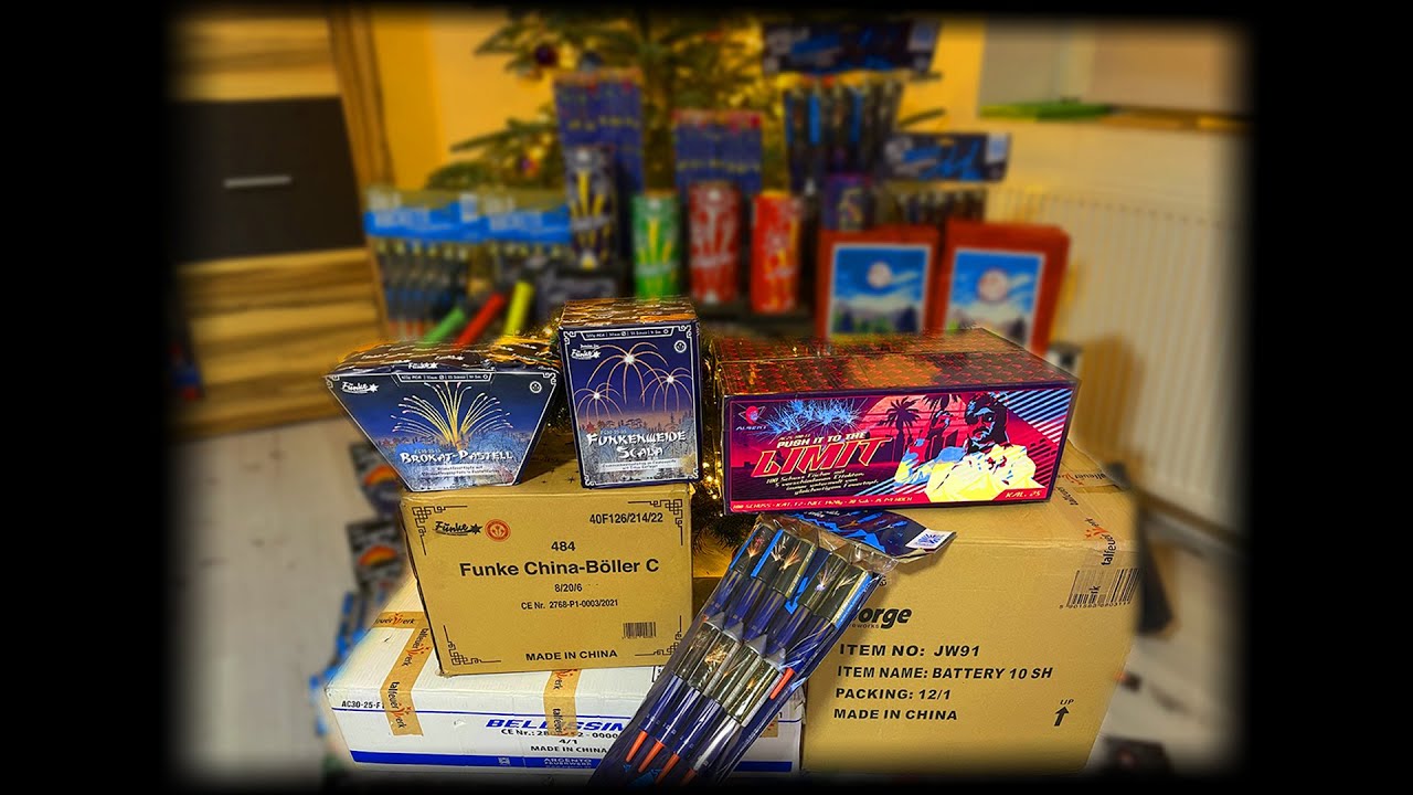 Großes Talfeuerwerk Unboxing für Silvester 2022!