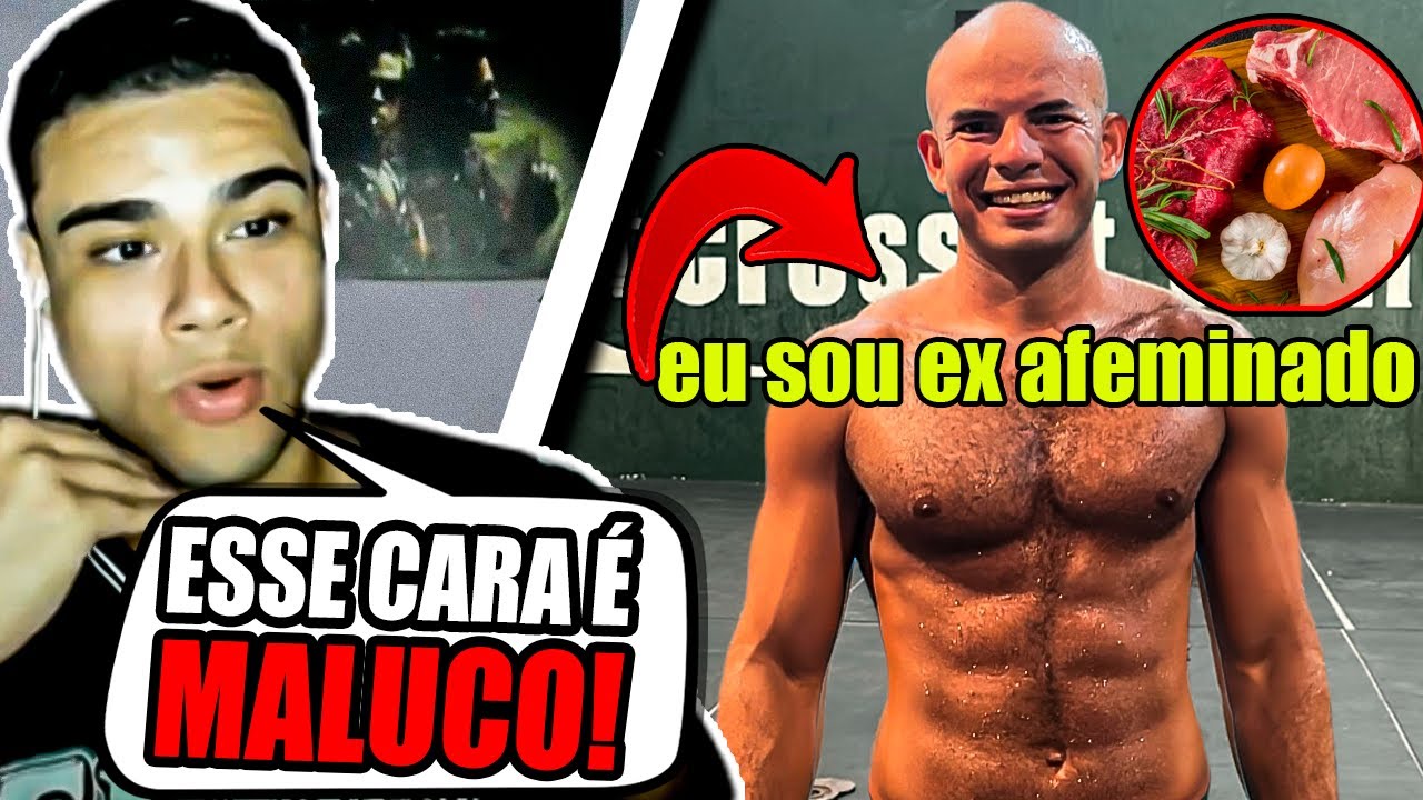 WALLACE GAMER REAGINDO A DIETA DA SELVA (roberto brandini)