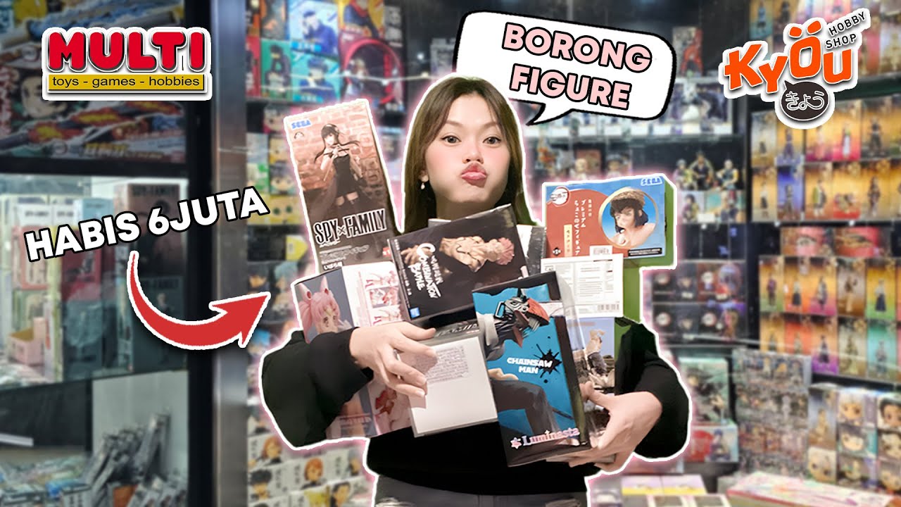 Borong Mainan Anime Habis Rp 6.000.000 ?!! [KeiKei Vlog]