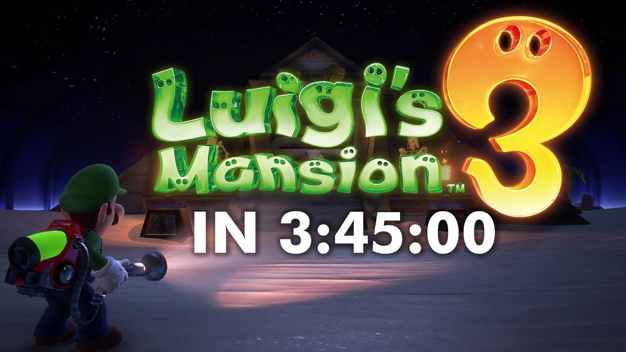 Luigi's Mansion 3 Any% in 3:45:00